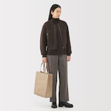 ペーパーライクトートバッグ　内ポケット付き