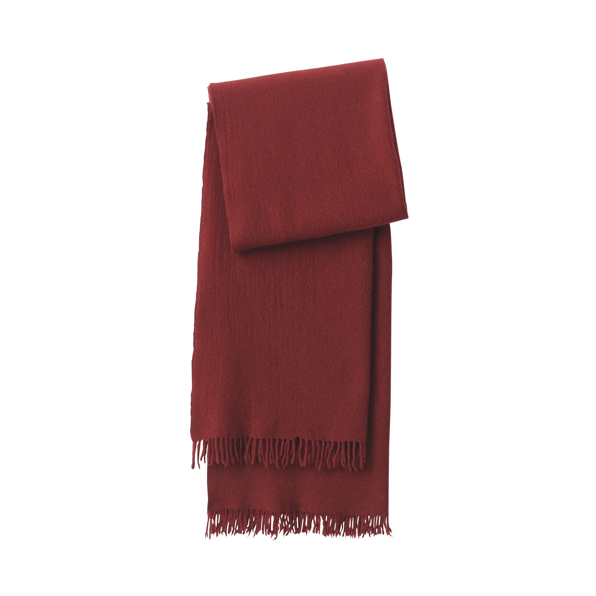 ふっくらウール　大判ストール（薄手）