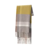 ふっくらウール　大判ストール（チェック）