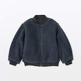 キッズ　撥水リバーシブルジャケット（ボアフリース）