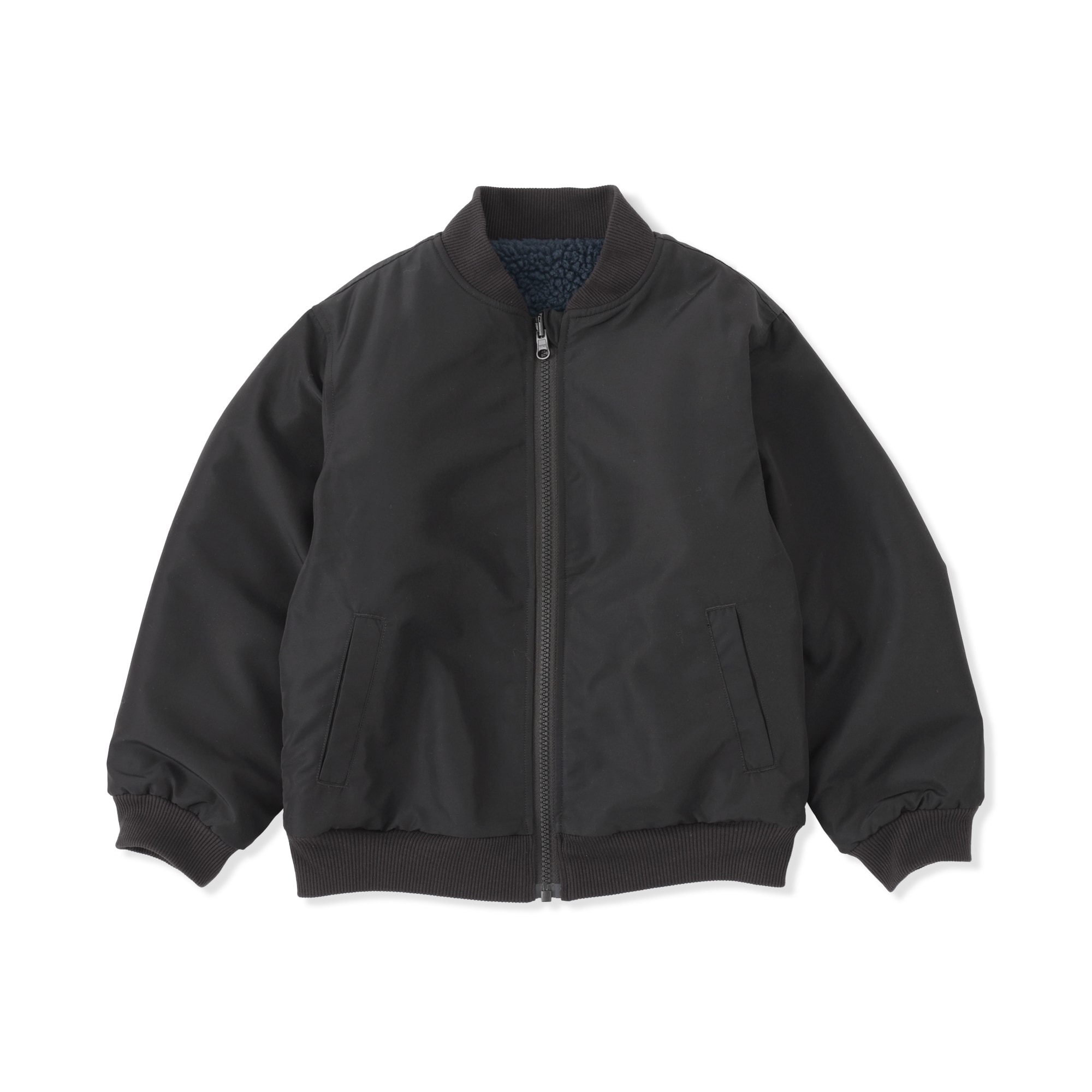 キッズ　撥水リバーシブルジャケット（ボアフリース）