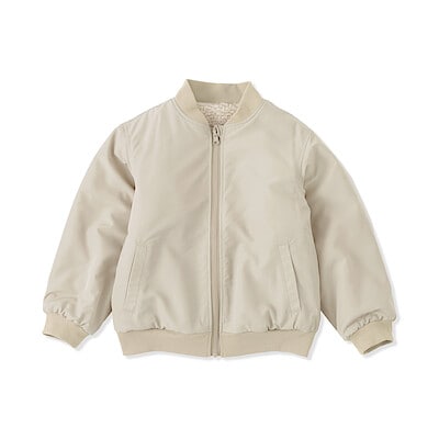 キッズ　撥水リバーシブルジャケット（ボアフリース）