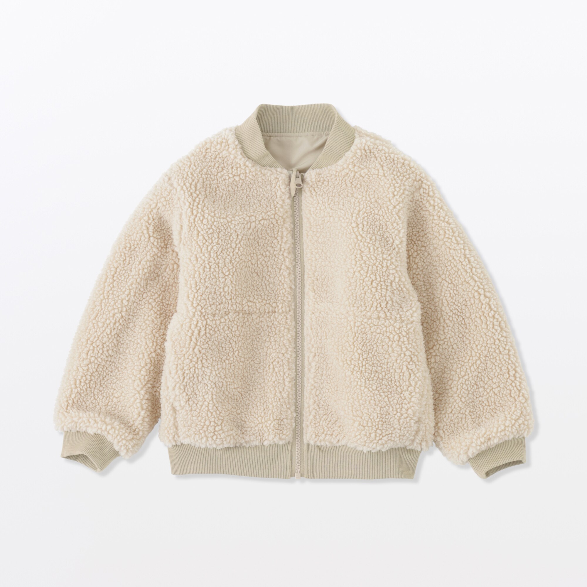 キッズ　撥水リバーシブルジャケット（ボアフリース）