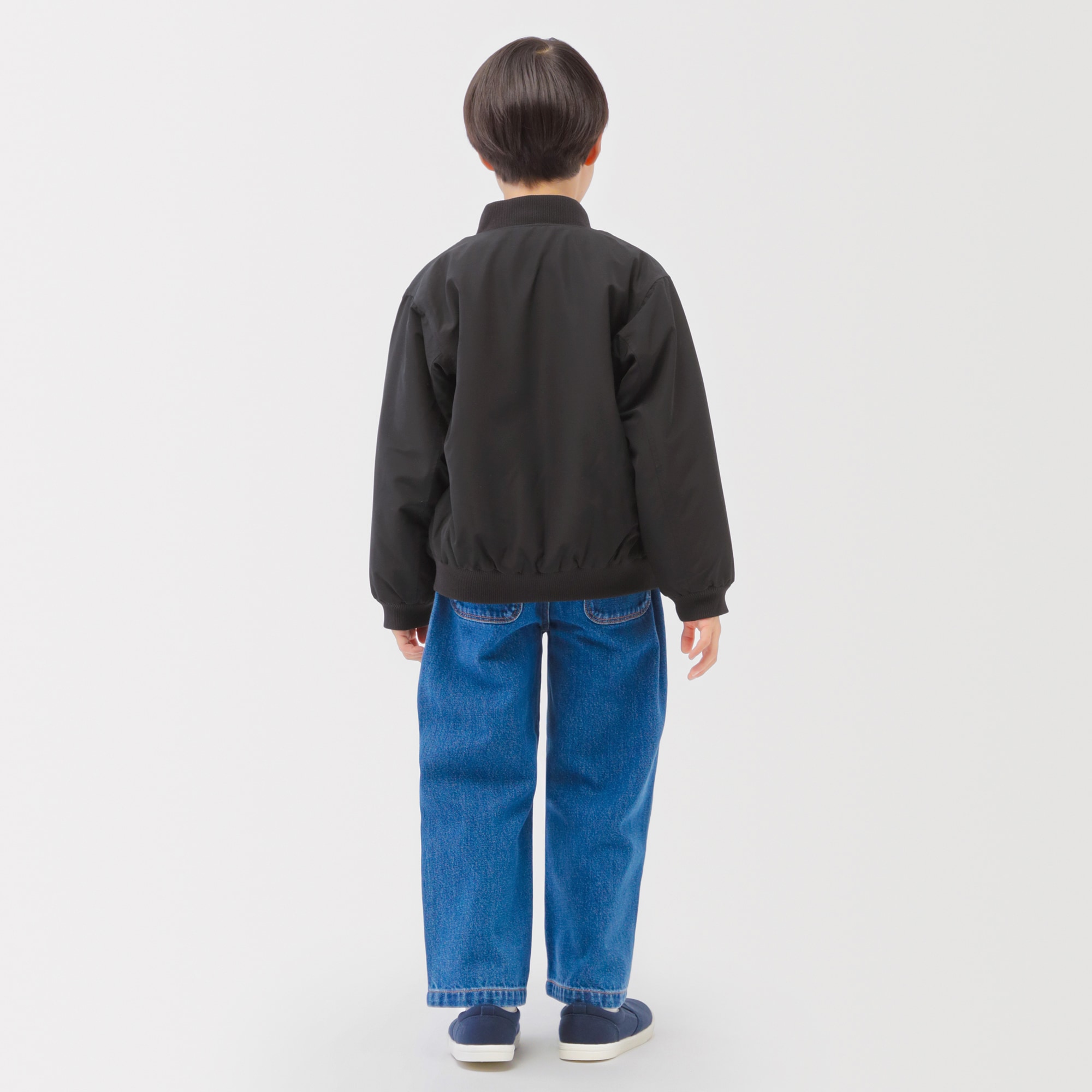 キッズ　撥水リバーシブルジャケット（ボアフリース）