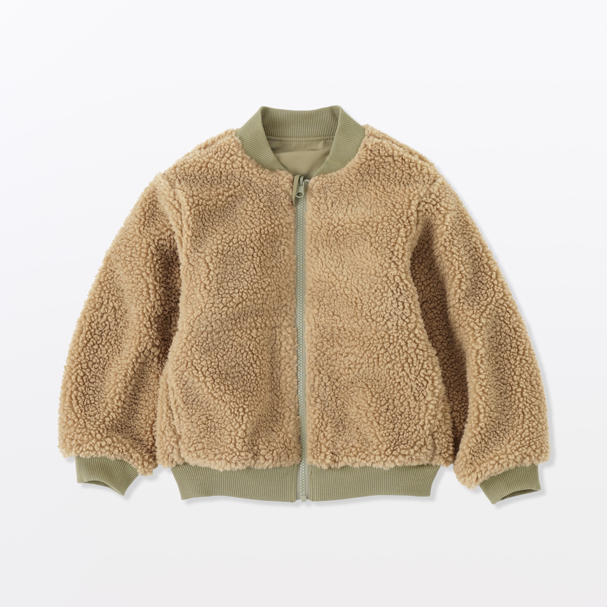 キッズ 撥水リバーシブルジャケット（ボアフリース） | 無印良品