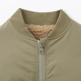 キッズ　撥水リバーシブルジャケット（ボアフリース）