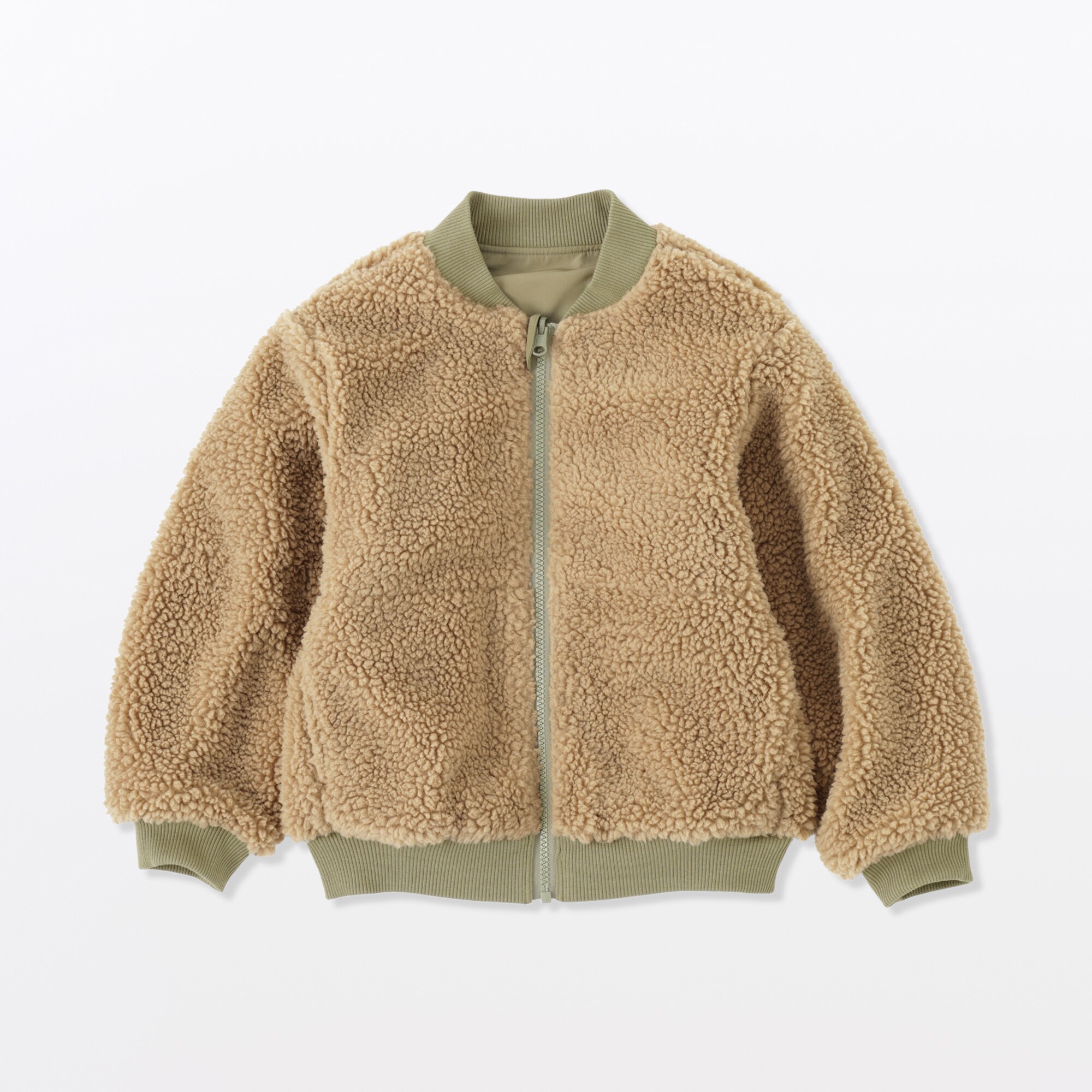 キッズ　撥水リバーシブルジャケット（ボアフリース）