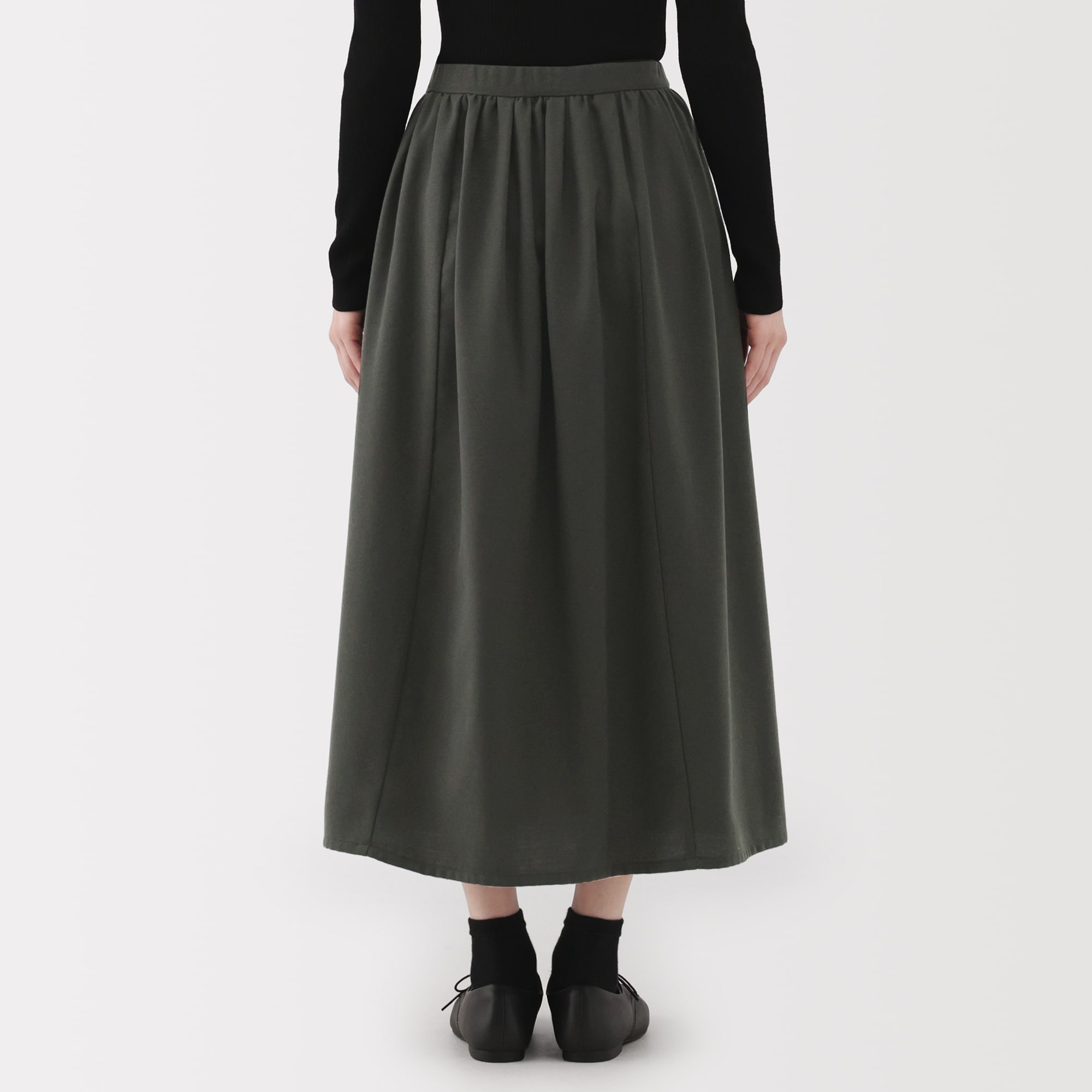 婦人 起毛タックスカート | 無印良品