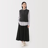 婦人　起毛タックスカート