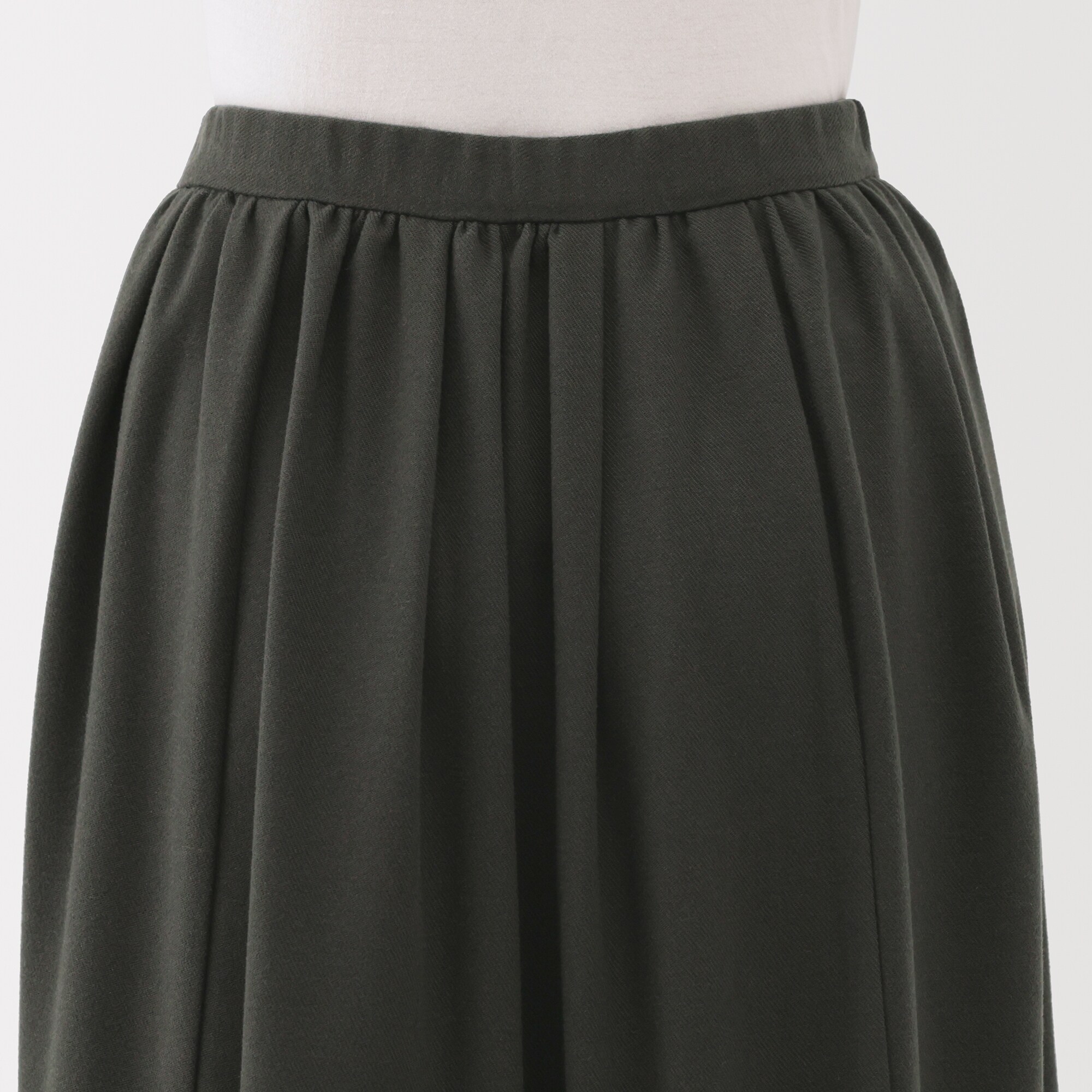 婦人　起毛タックスカート