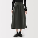 婦人　起毛タックスカート