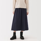 婦人　起毛タックスカート