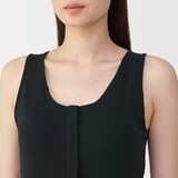 婦人　前開きカップ入りタンクトップ