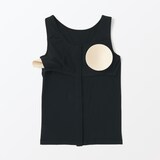 婦人　前開きカップ入りタンクトップ