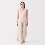 婦人　前開きカップ入りタンクトップ