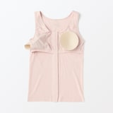 婦人　前開きカップ入りタンクトップ