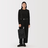 ペーパーライクトートバッグ　内ポケット付き