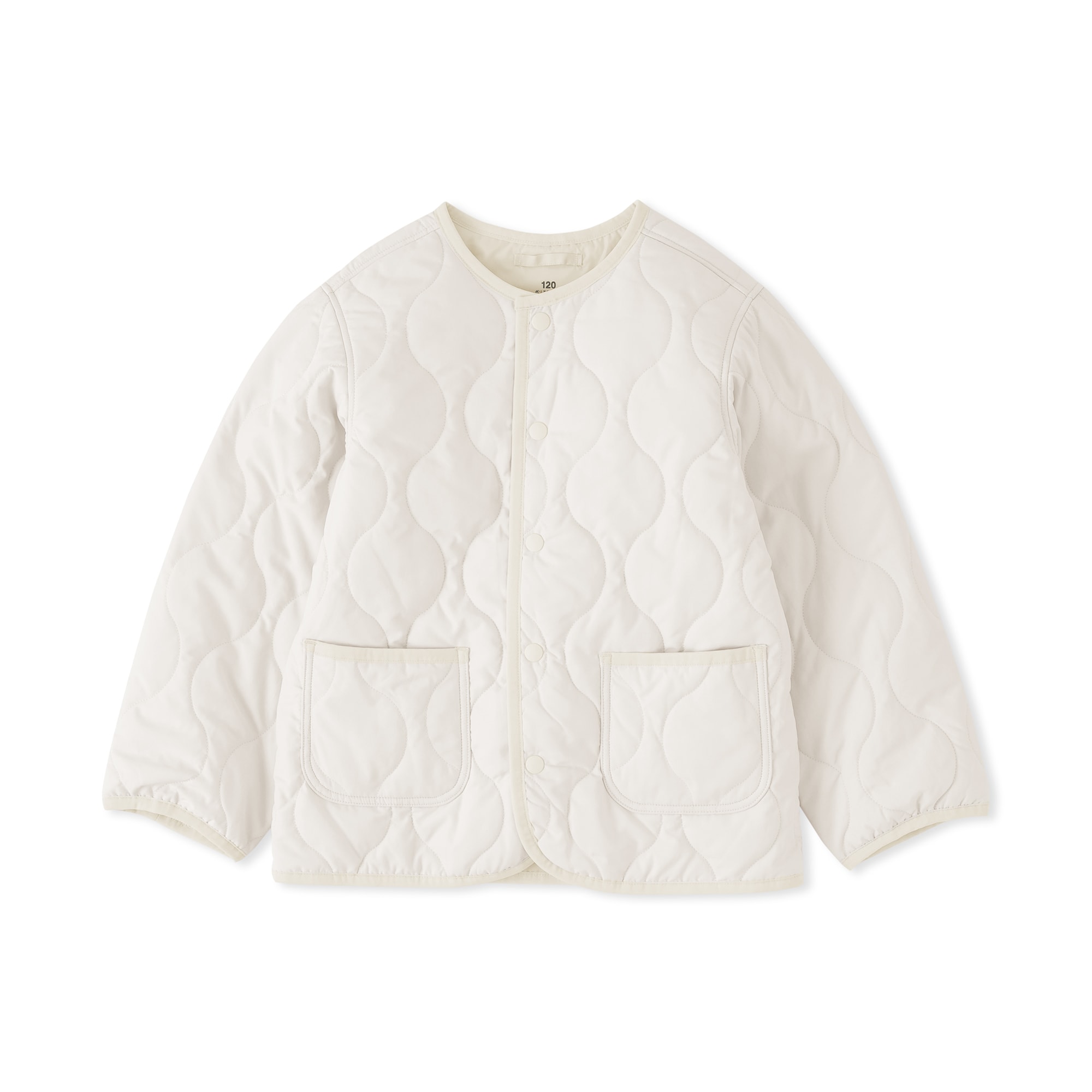 キッズ　洗える中わた撥水キルトジャケット