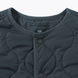 キッズ　洗える中わた撥水キルトジャケット