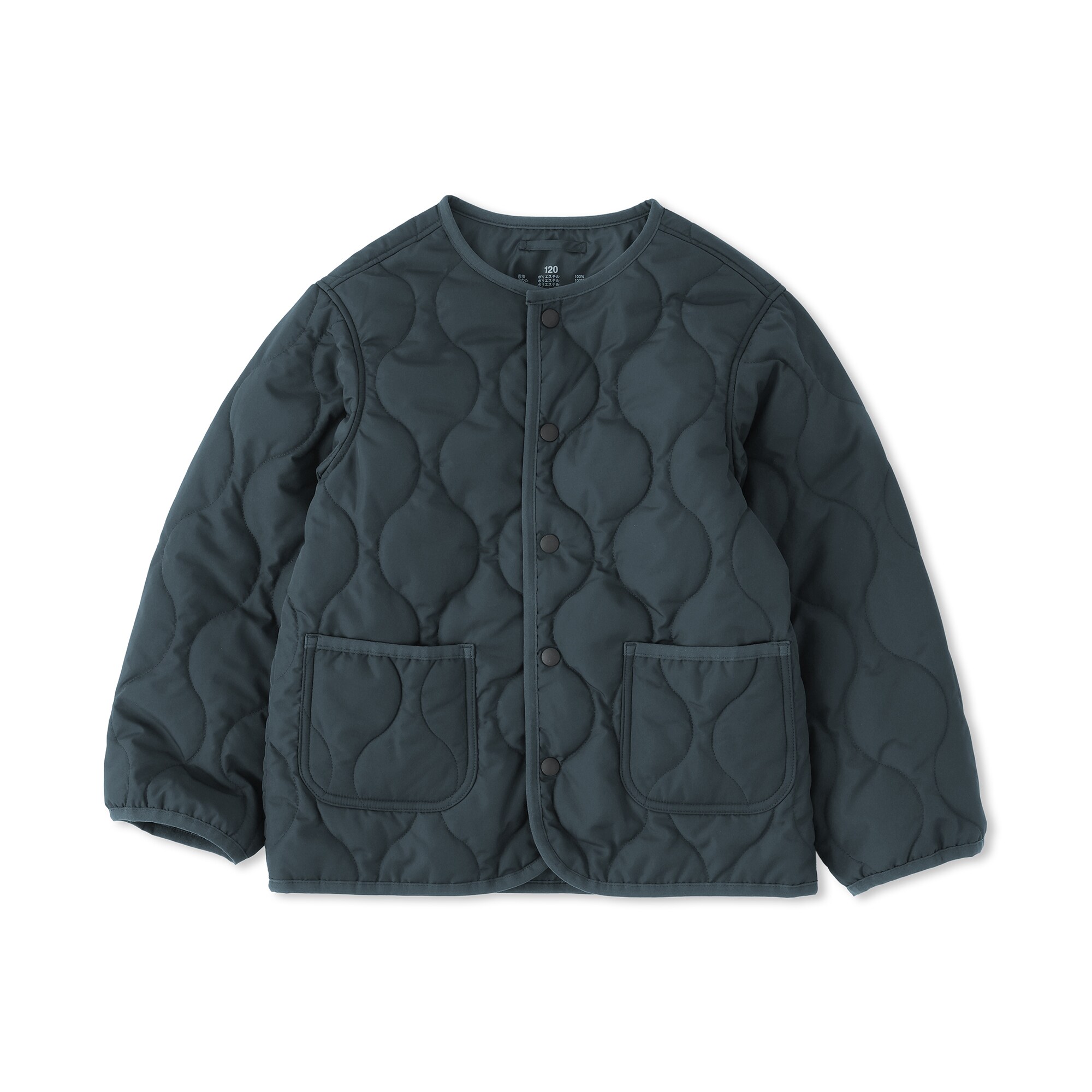 キッズ　洗える中わた撥水キルトジャケット