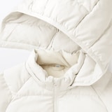 キッズ　洗える中わた撥水フード付きジャケット