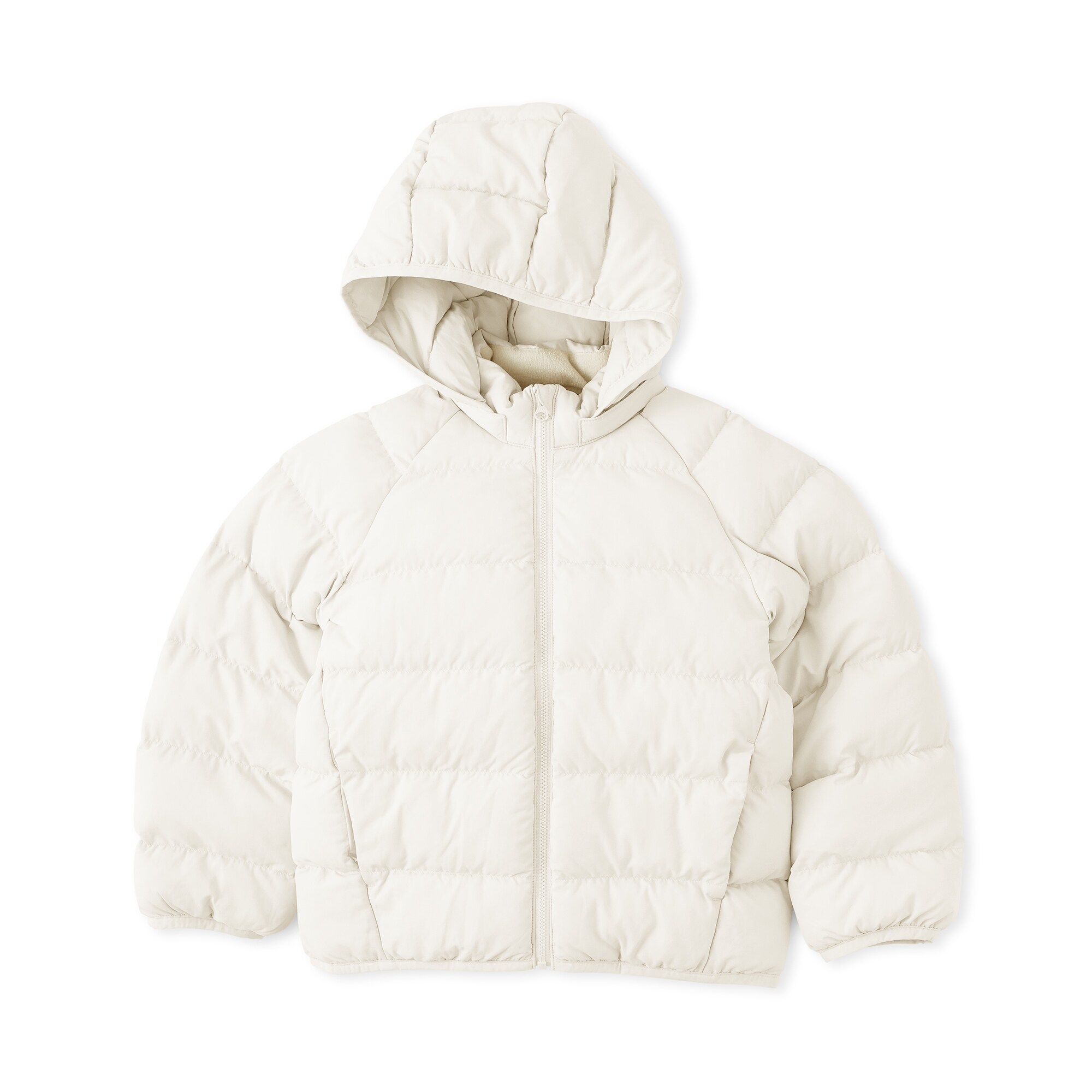 キッズ　洗える中わた撥水フード付きジャケット