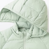 キッズ　洗える中わた撥水フード付きジャケット