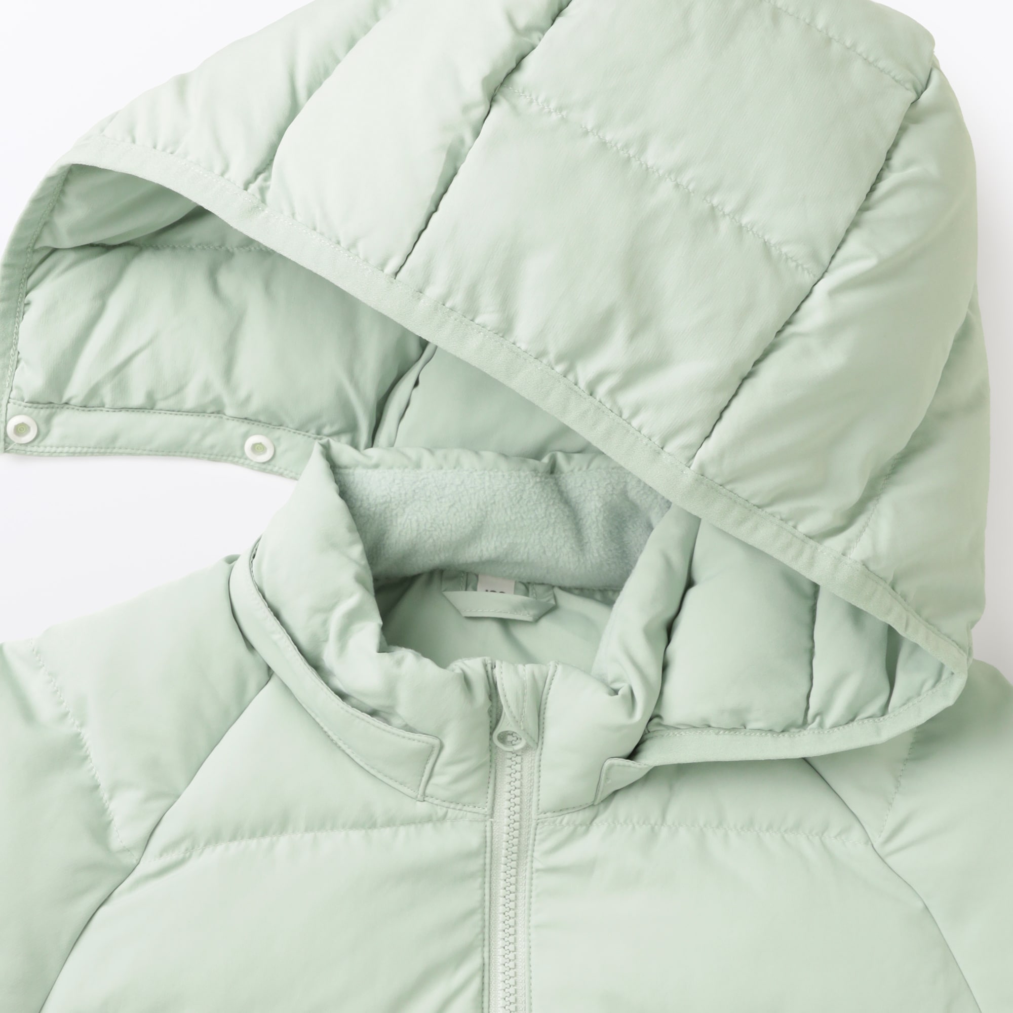 キッズ　洗える中わた撥水フード付きジャケット