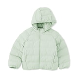 キッズ　洗える中わた撥水フード付きジャケット