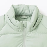 キッズ　洗える中わた撥水フード付きジャケット