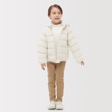 キッズ　洗える中わた撥水フード付きジャケット