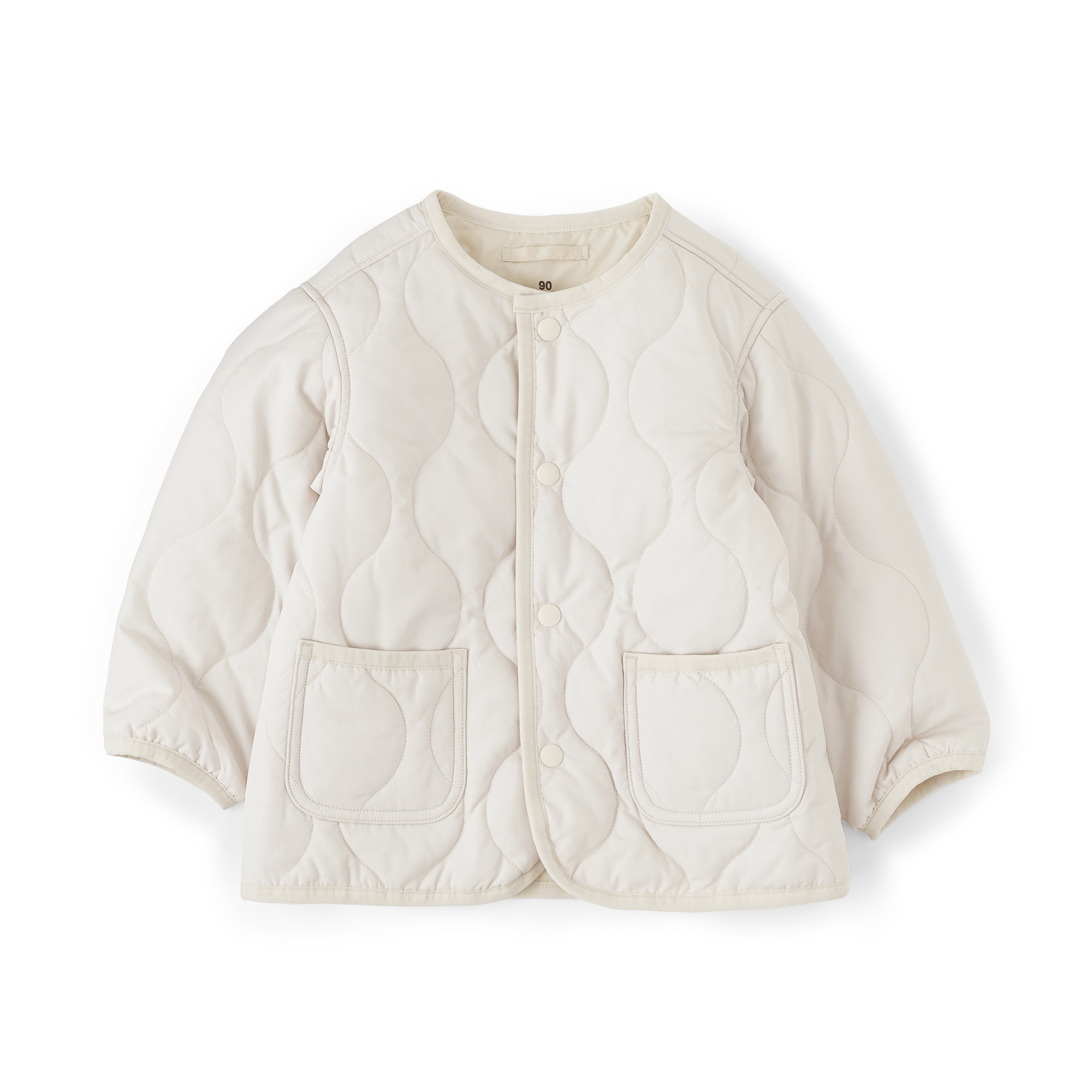 ベビー　洗える中わた撥水キルトジャケット