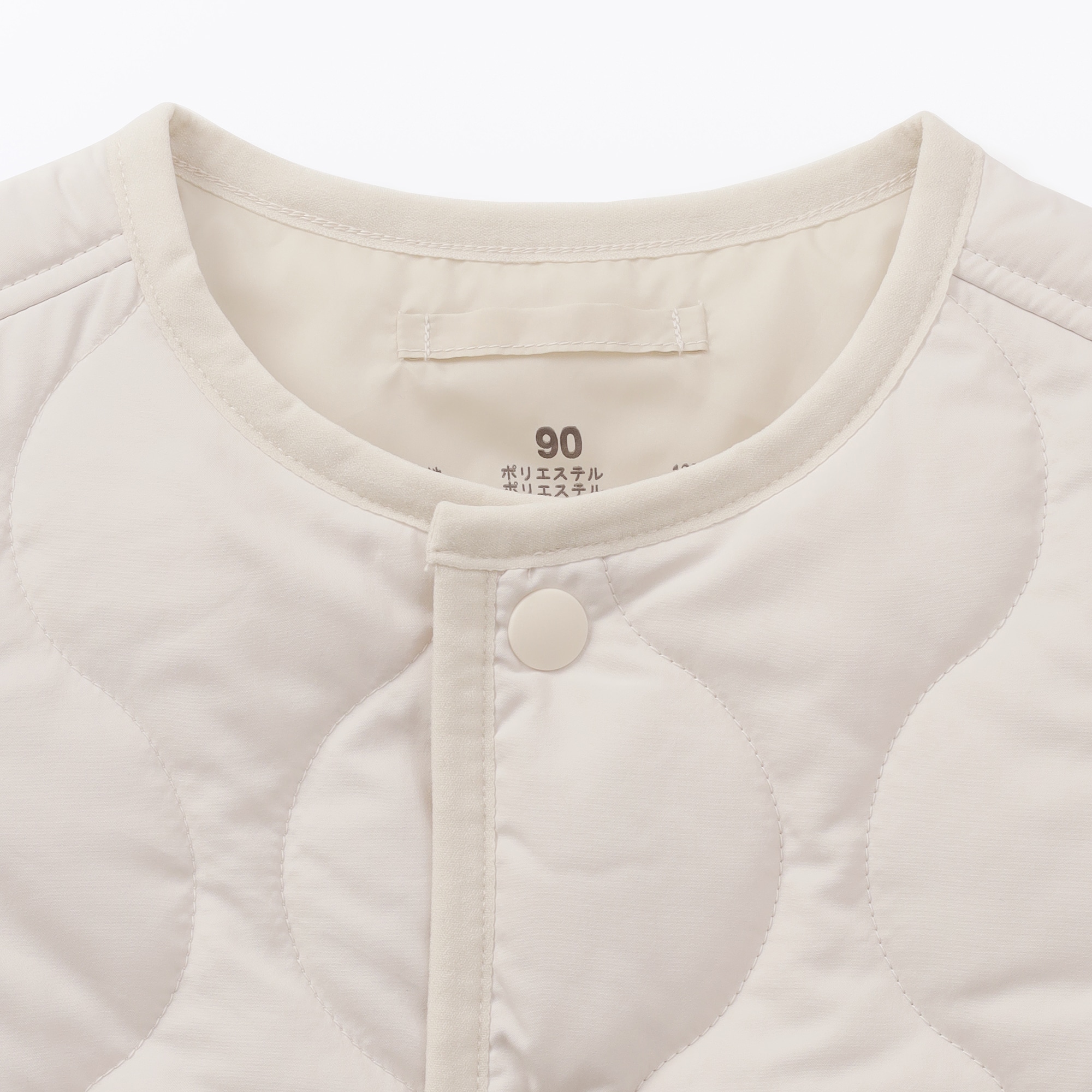 ベビー　洗える中わた撥水キルトジャケット