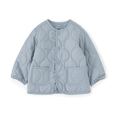 ベビー　洗える中わた撥水キルトジャケット