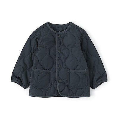 ベビー　洗える中わた撥水キルトジャケット
