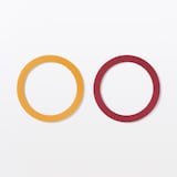 耐熱ガラス丸型保存容器用識別リング　直径９．５ｃｍ用