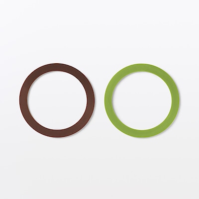 【４月中旬発売予定】耐熱ガラス丸型保存容器用識別リング　直径９．５ｃｍ用