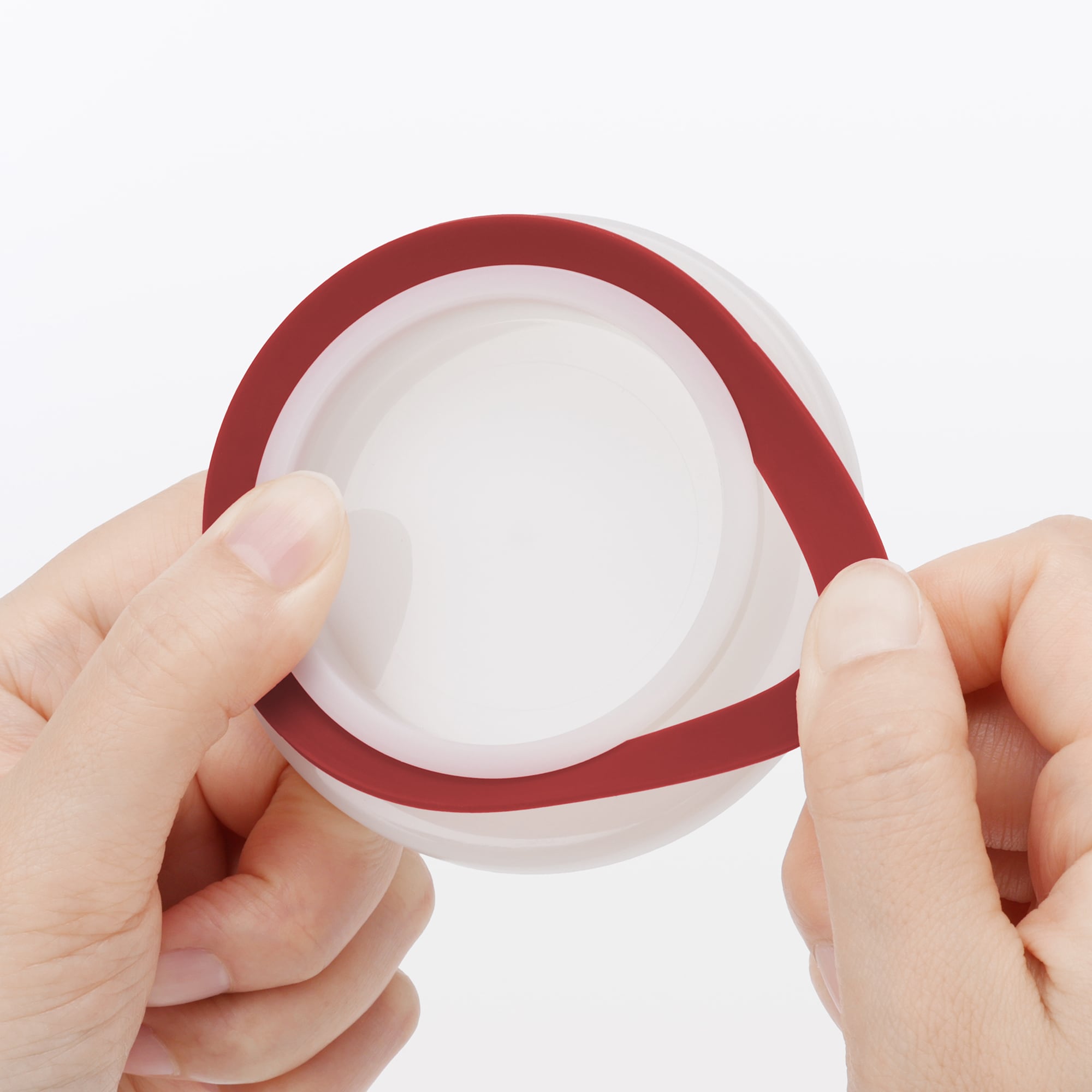 耐熱ガラス丸型保存容器用識別リング　直径７．５ｃｍ用