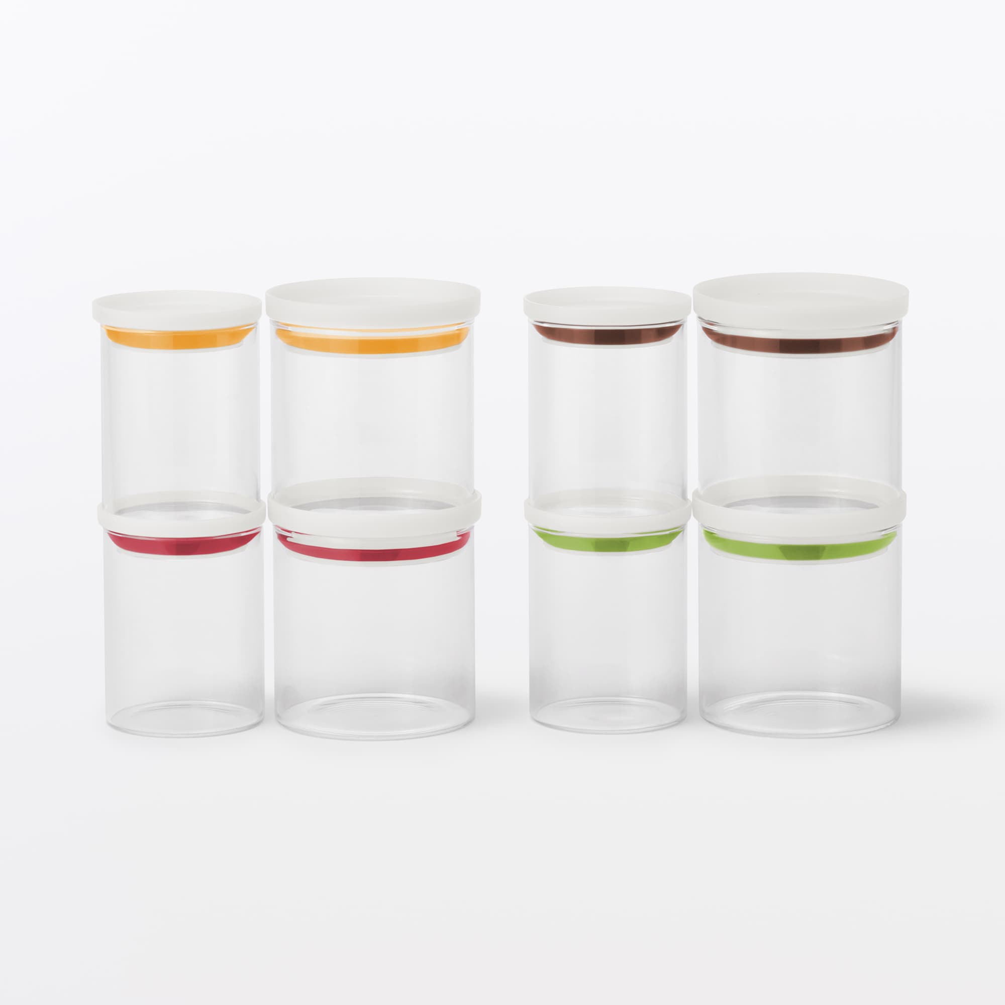 耐熱ガラス丸型保存容器用識別リング　直径７．５ｃｍ用