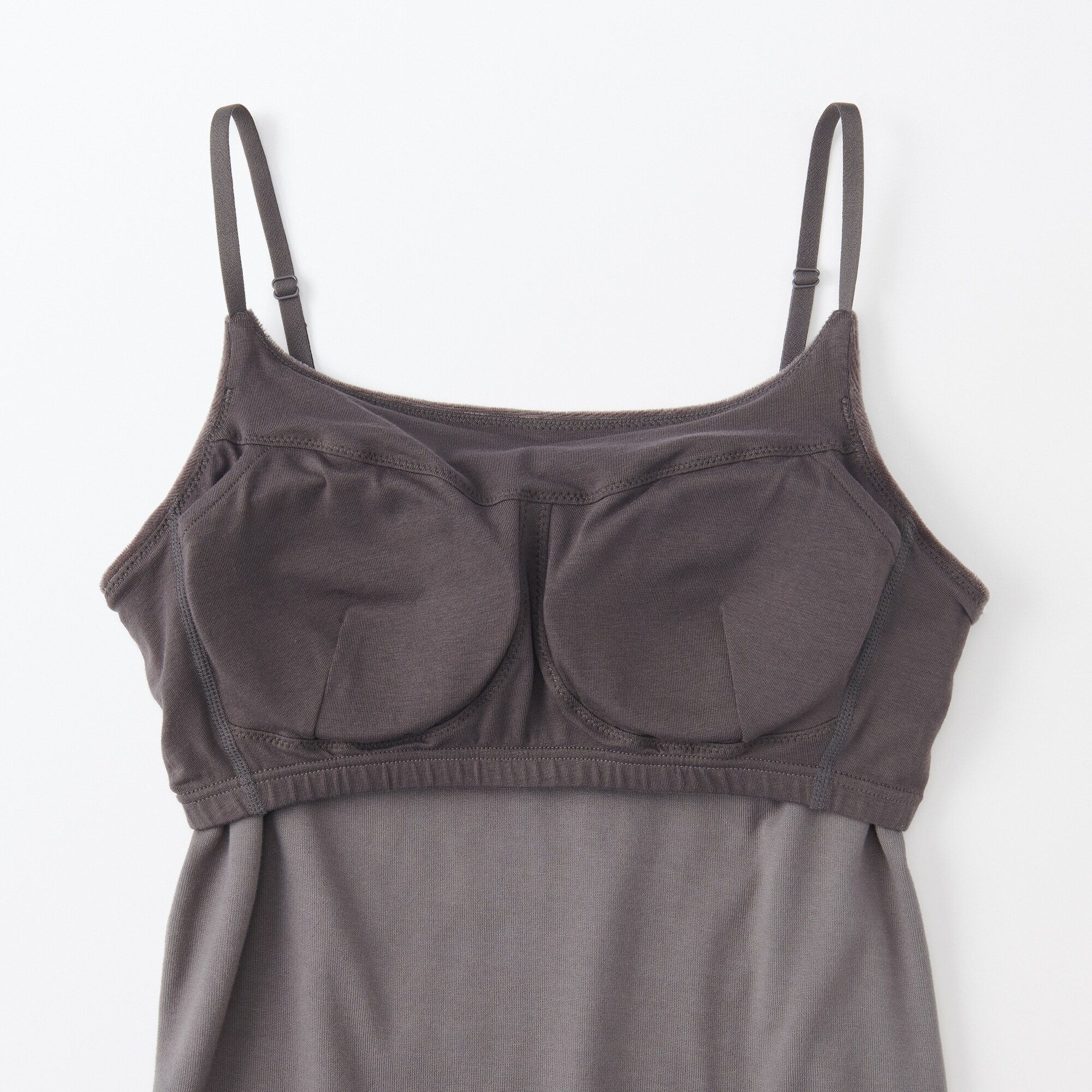 婦人　コットンベロアブラキャミソール