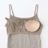 婦人　コットンベロアブラキャミソール