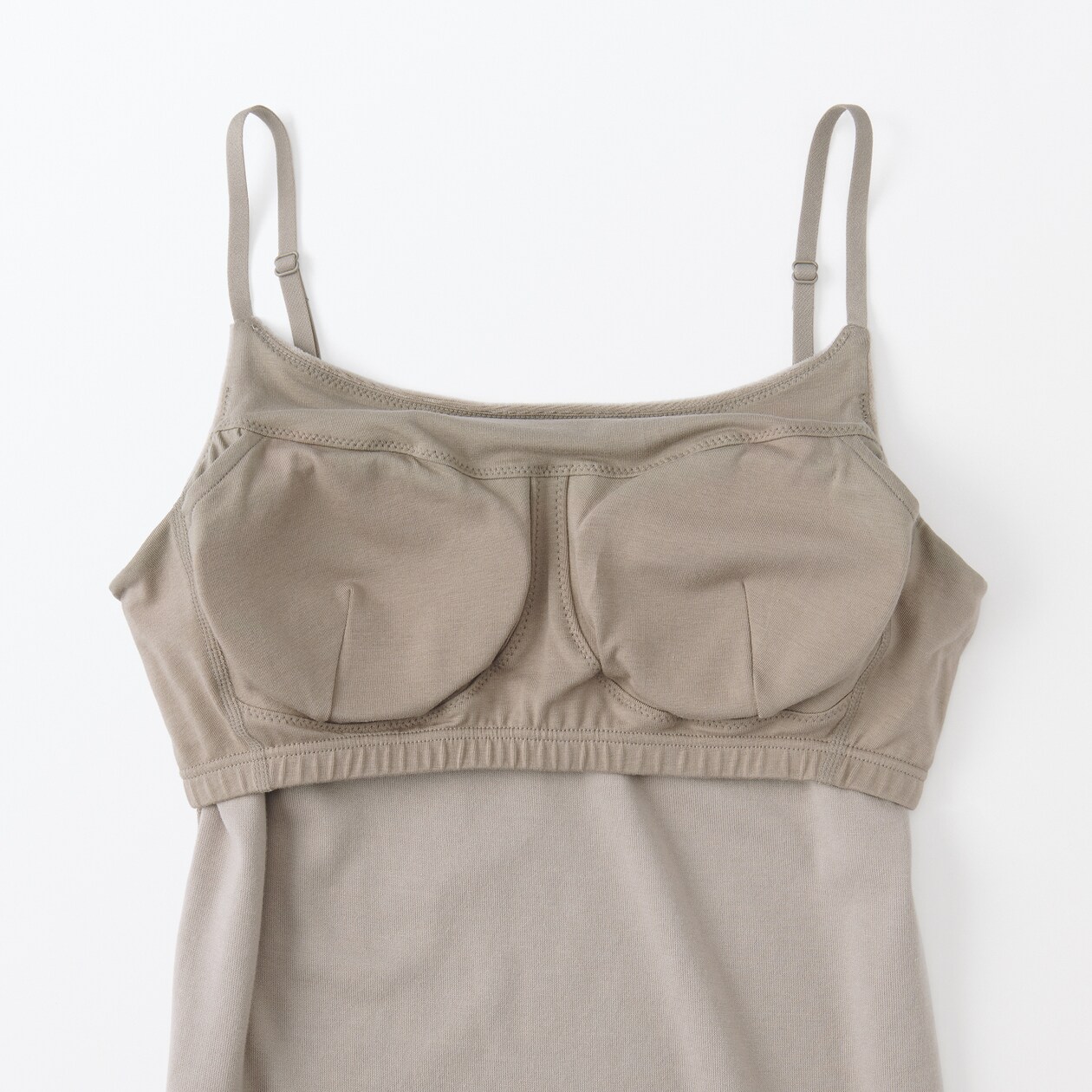 婦人　コットンベロアブラキャミソール