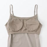 婦人　コットンベロアブラキャミソール