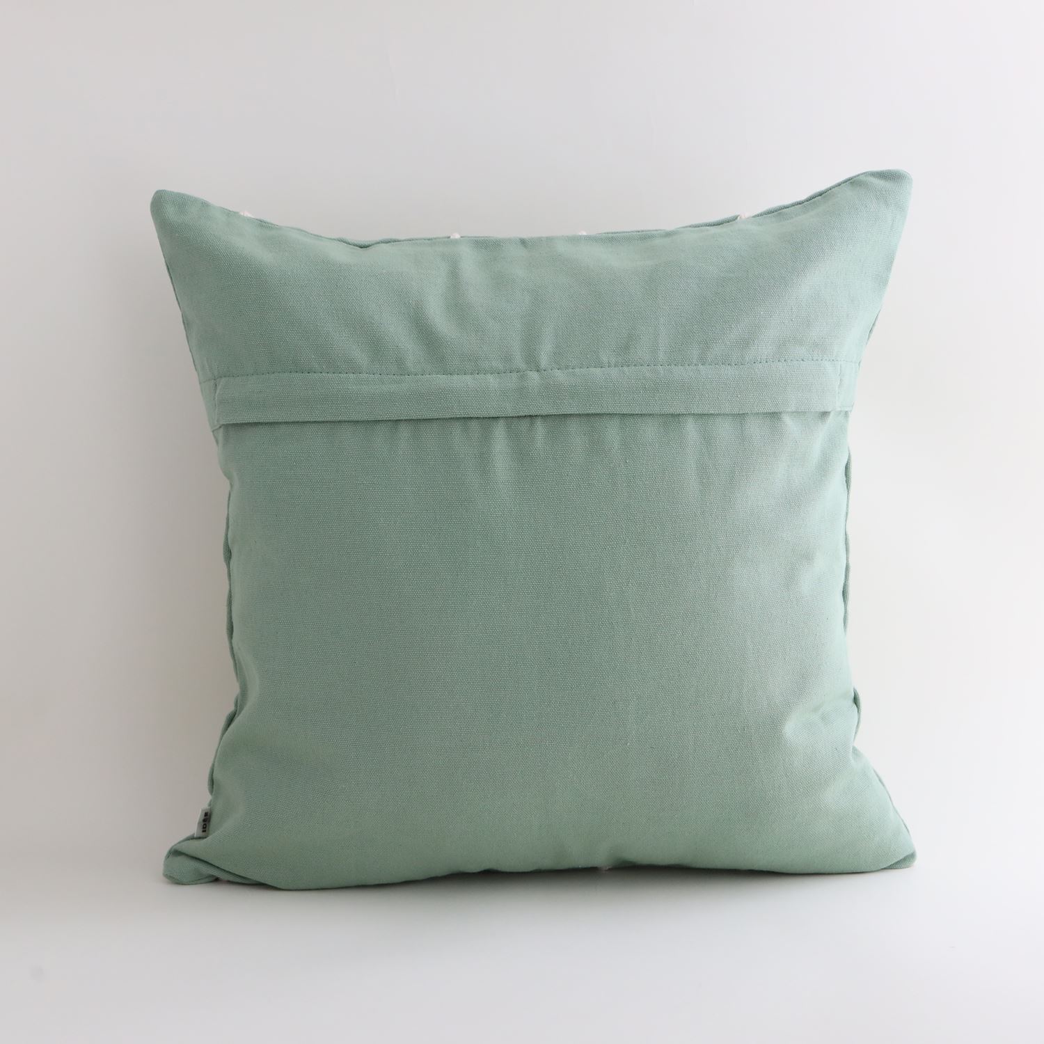 IDEE］ロープ刺繍クッションカバー コニファー 40cm角