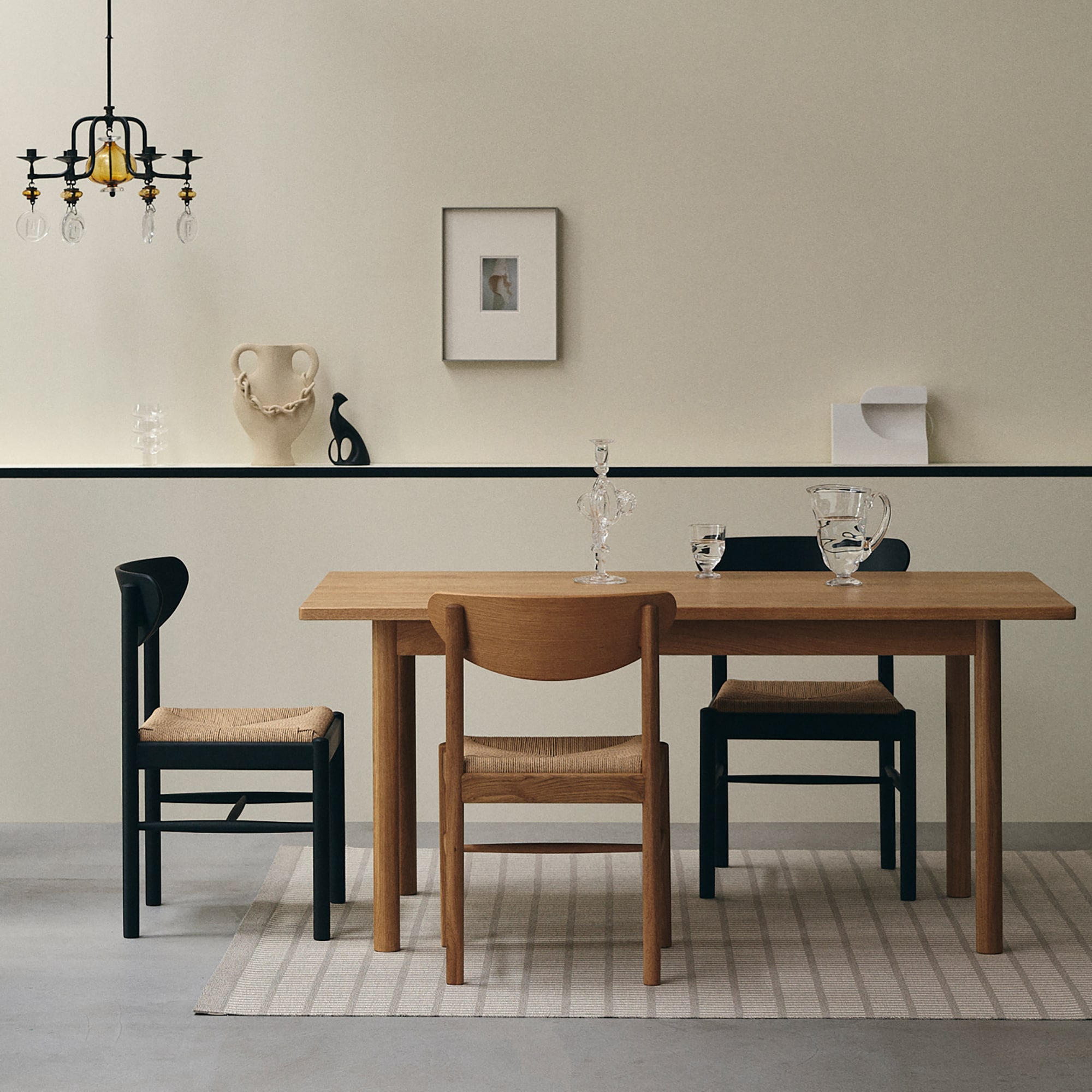 極美品　MUJI 無印良品 ドレッサー & チェア タモ材 ナチユラル 稀少なタモ材を使用した無印良品(MUJI)のドレッサー/スツールです