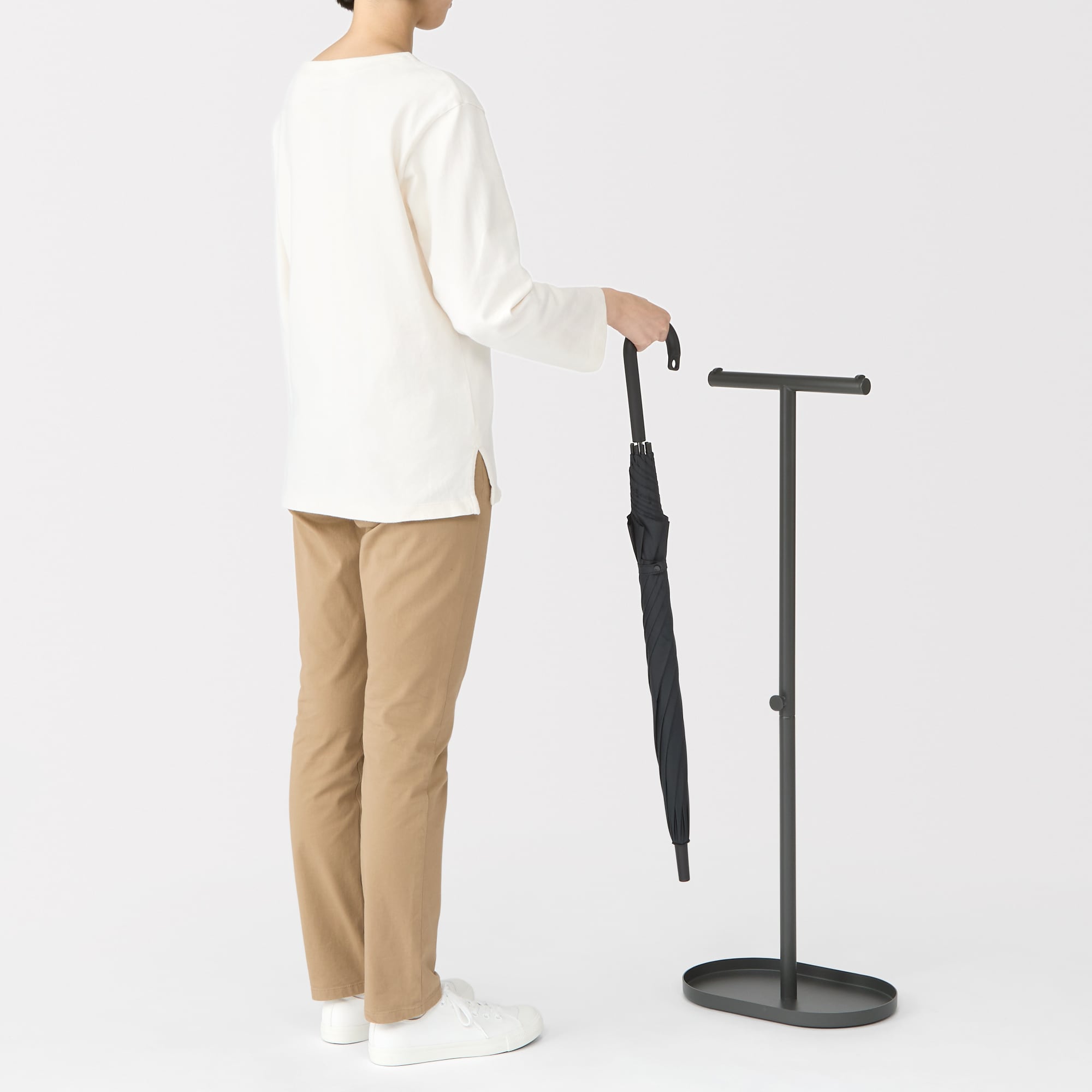 スチールパイプ傘立て