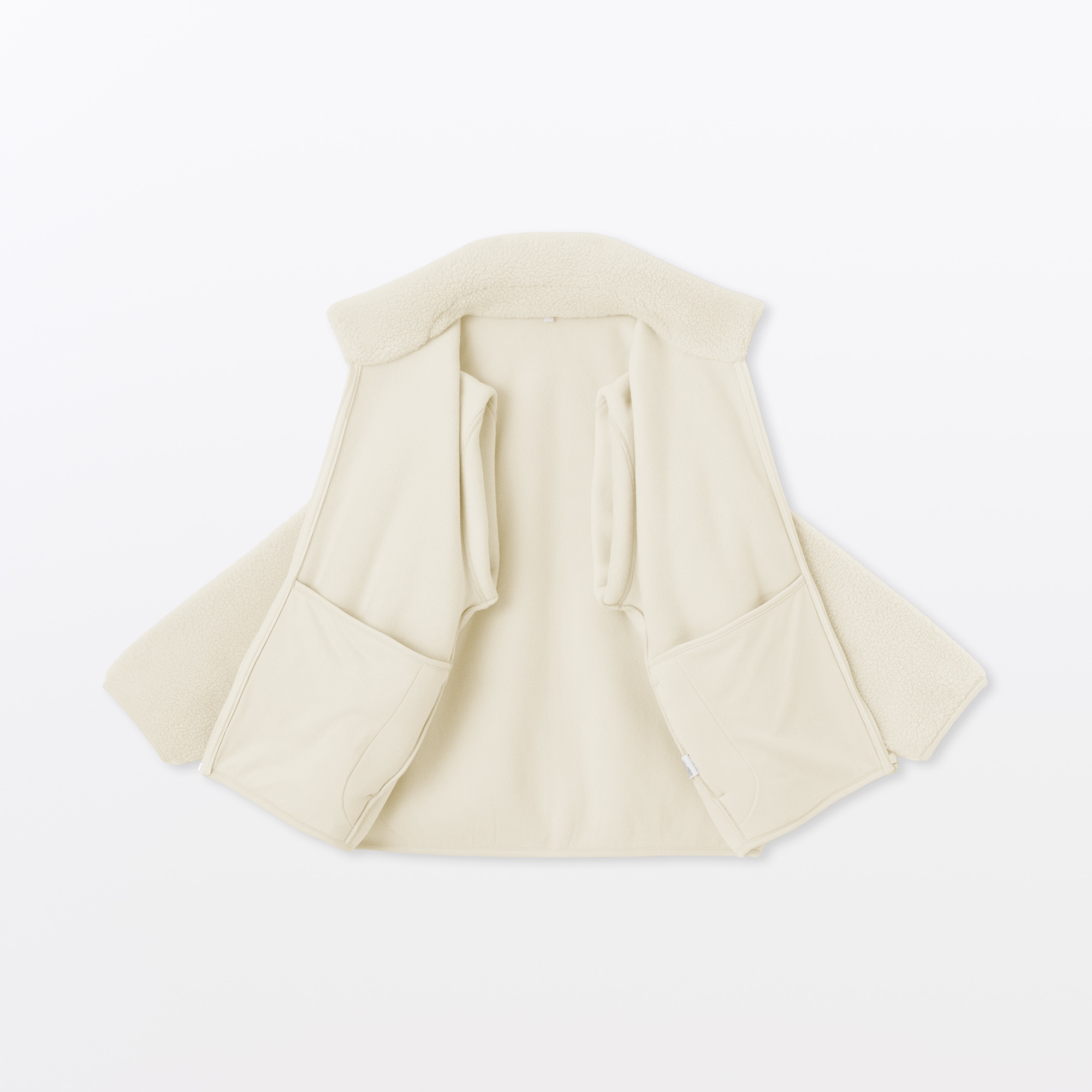 婦人　ボアフリース衿付きジャケット