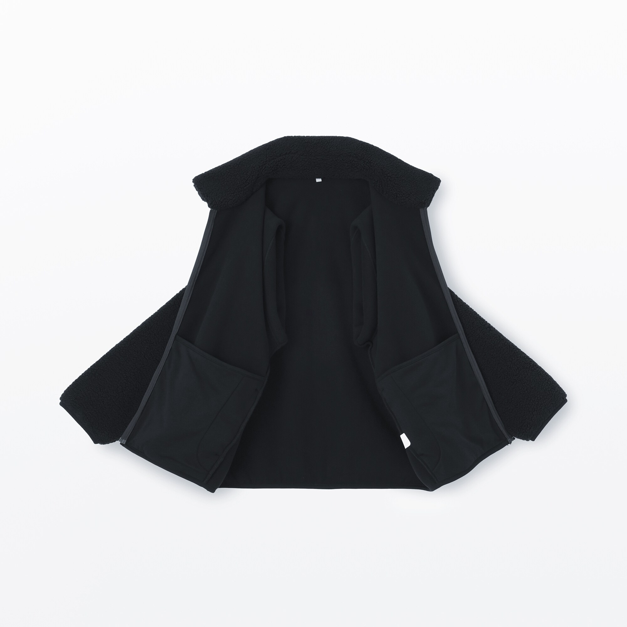 婦人　ボアフリース衿付きジャケット