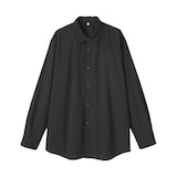 紳士　ウール混レギュラーカラーシャツ