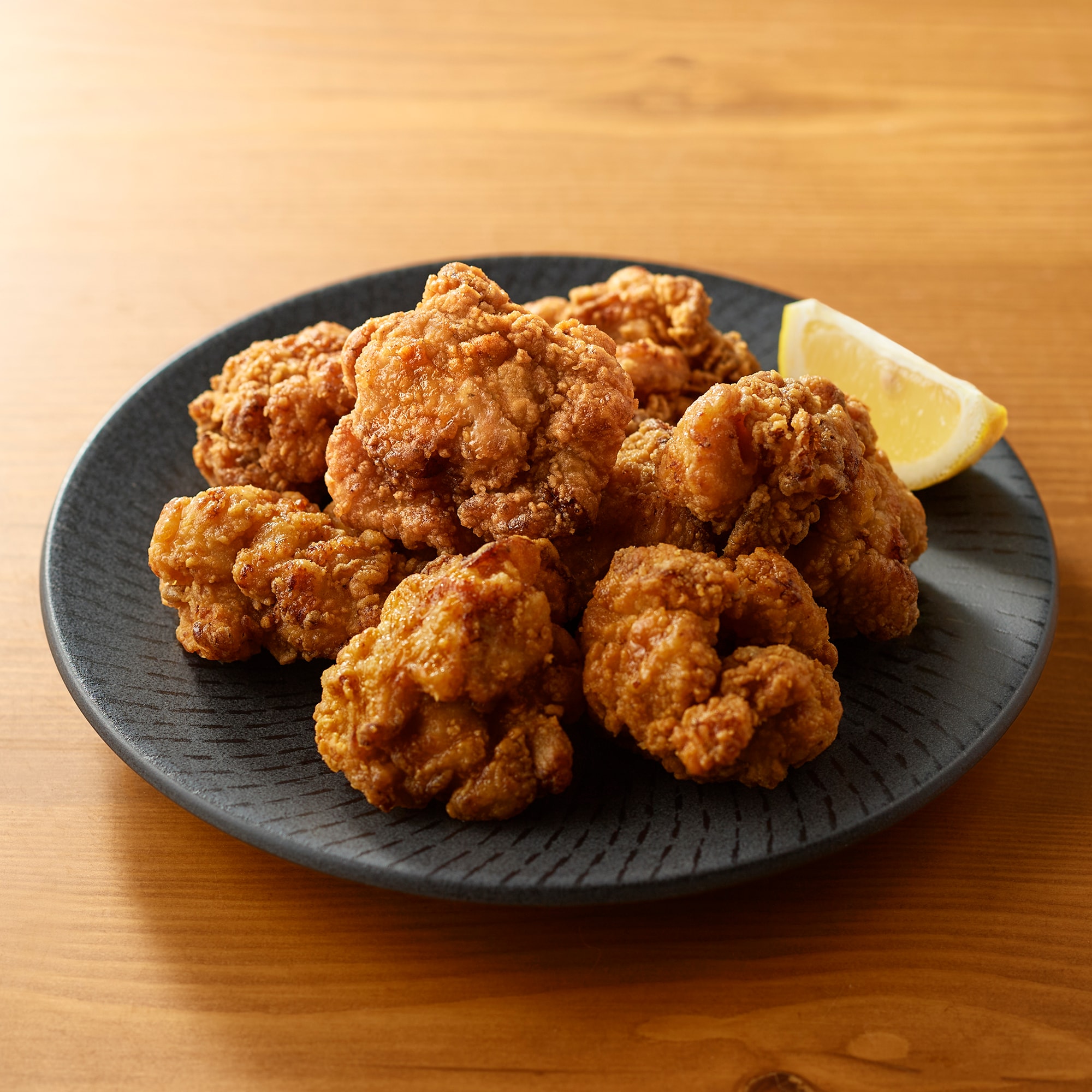 鶏もも肉の醤油からあげ